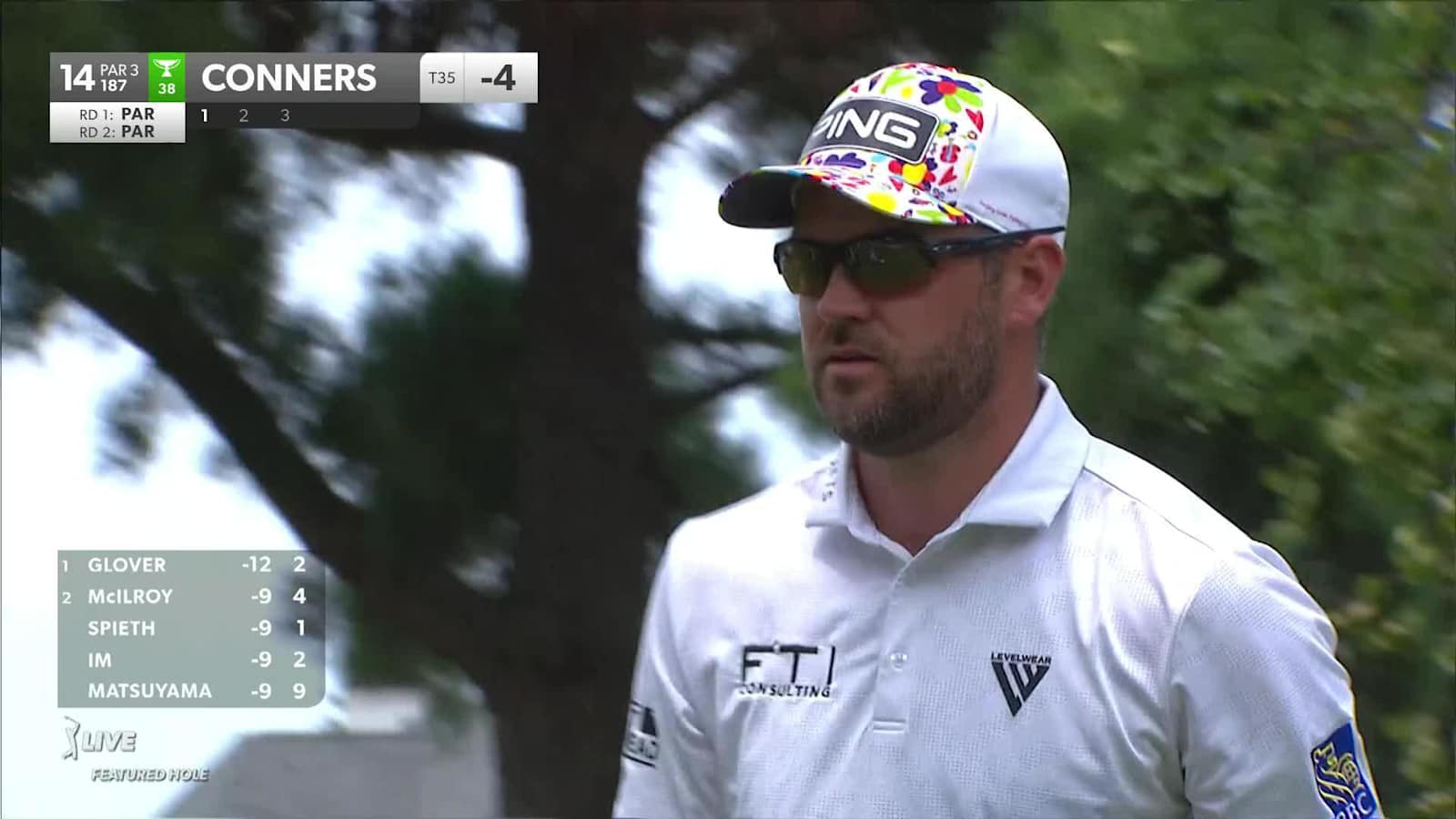 Corey Conners sticks tee shot close to yield birdie at FedEx St. Jude