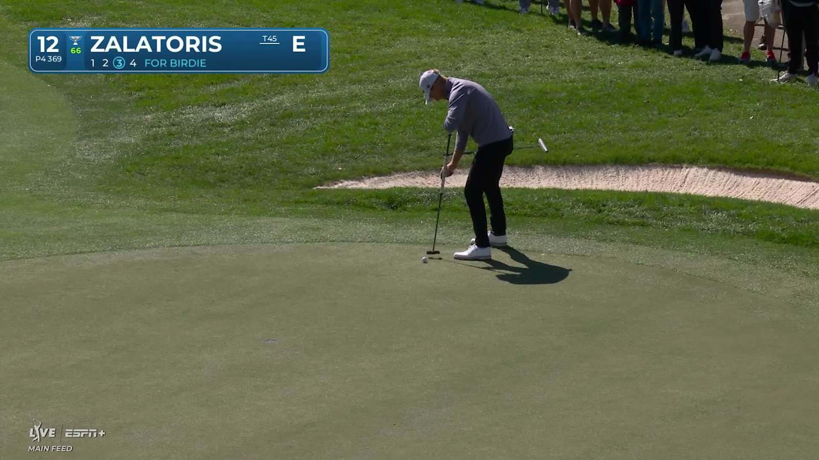 Will Zalatoris drains 12-footer for birdie at Valspar