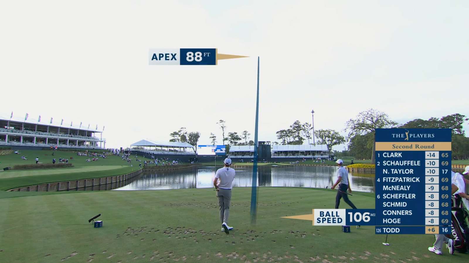Brendon Todd goes flag hunting to set up birdie at THE PLAYERS
