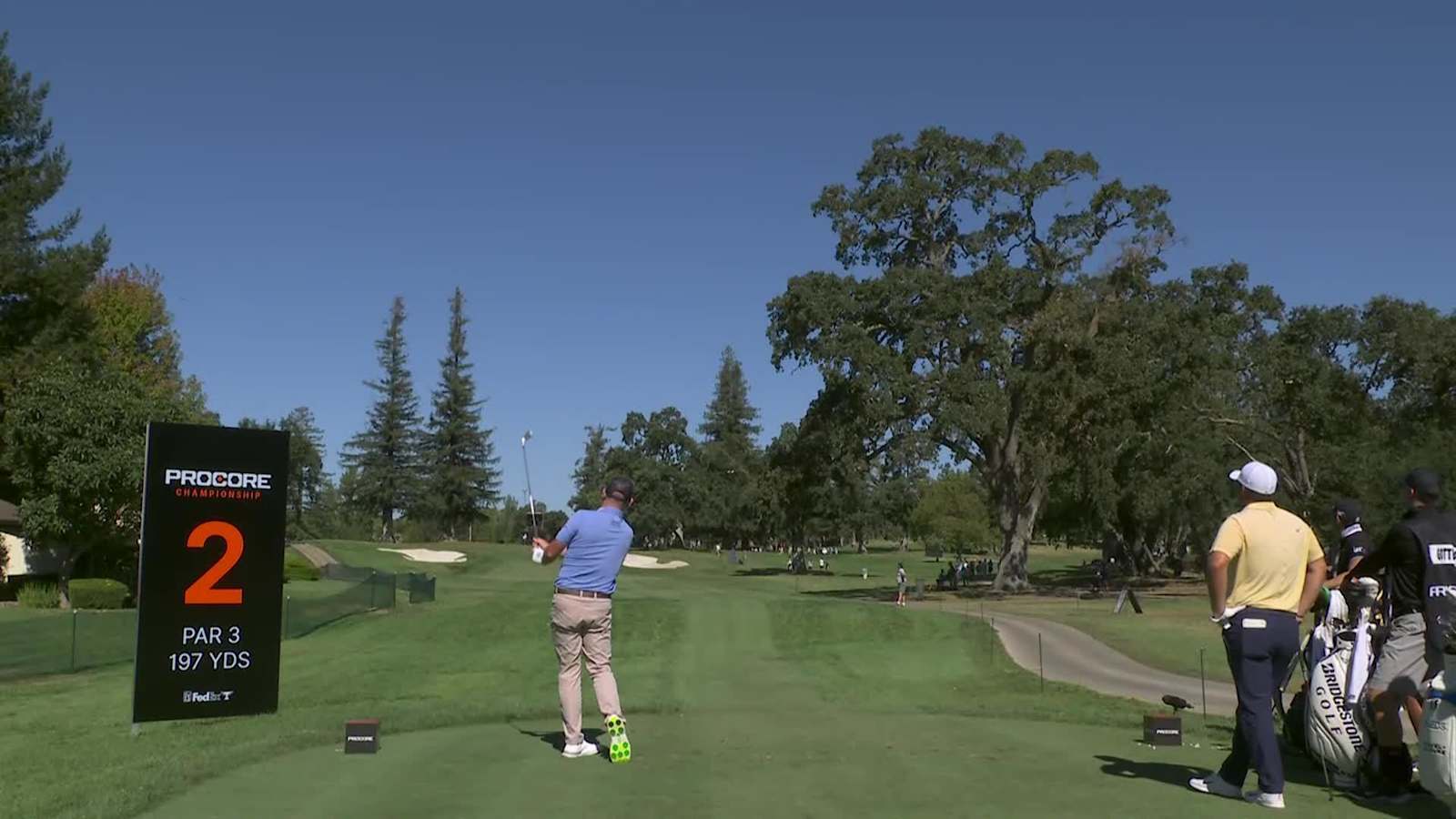 Brandt Snedeker peels fade off the tee and birdies at Procore