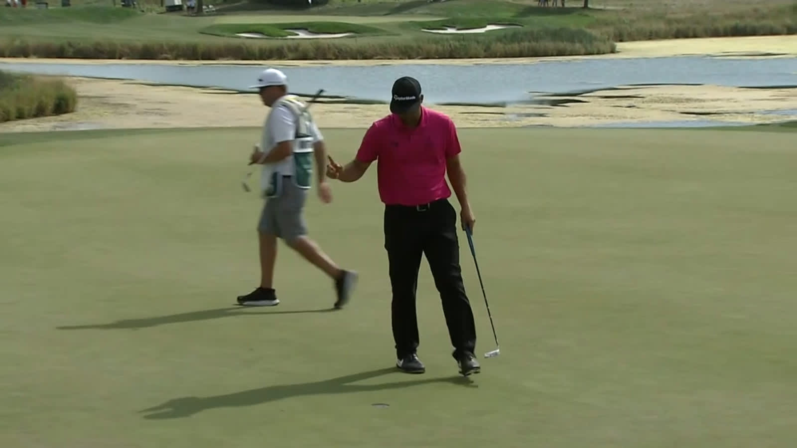 Taylor Montgomery makes birdie on No. 12 at Pinnacle Bank Championship