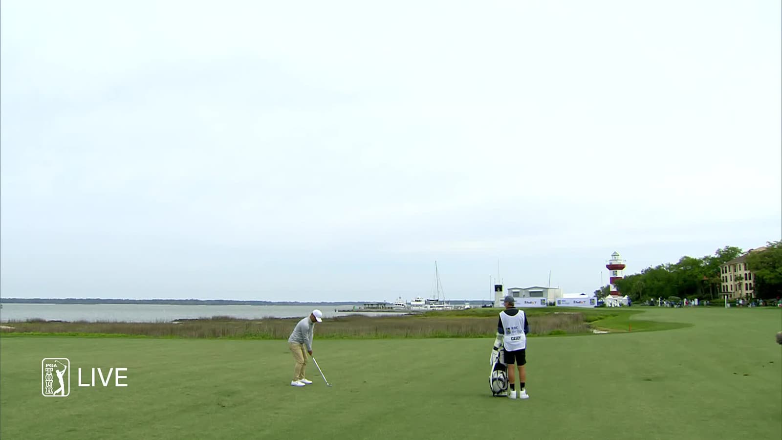 Paul Casey birdies No. 18 at RBC Heritage