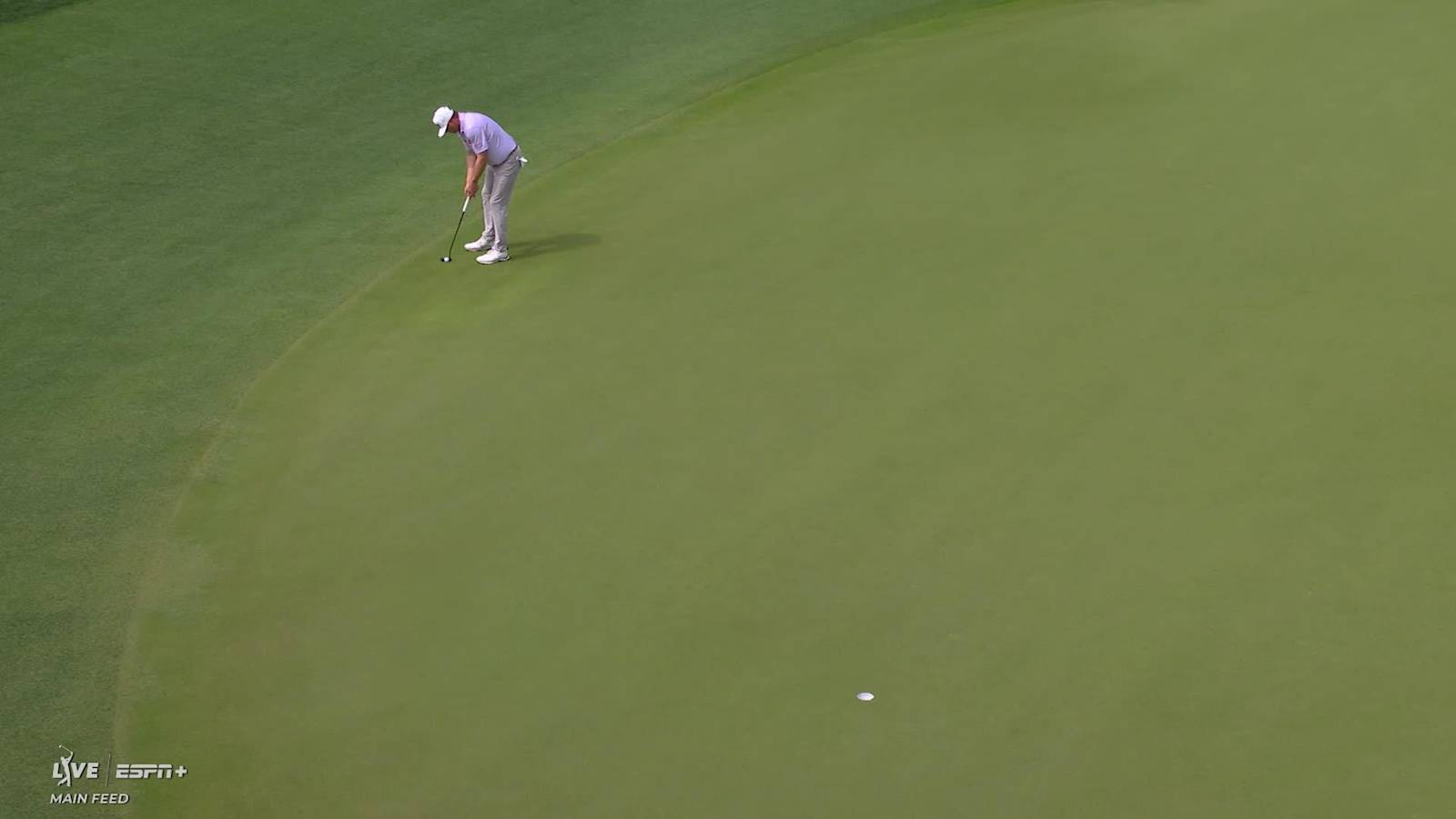 Nate Lashley drains 32-footer for birdie at Houston Open