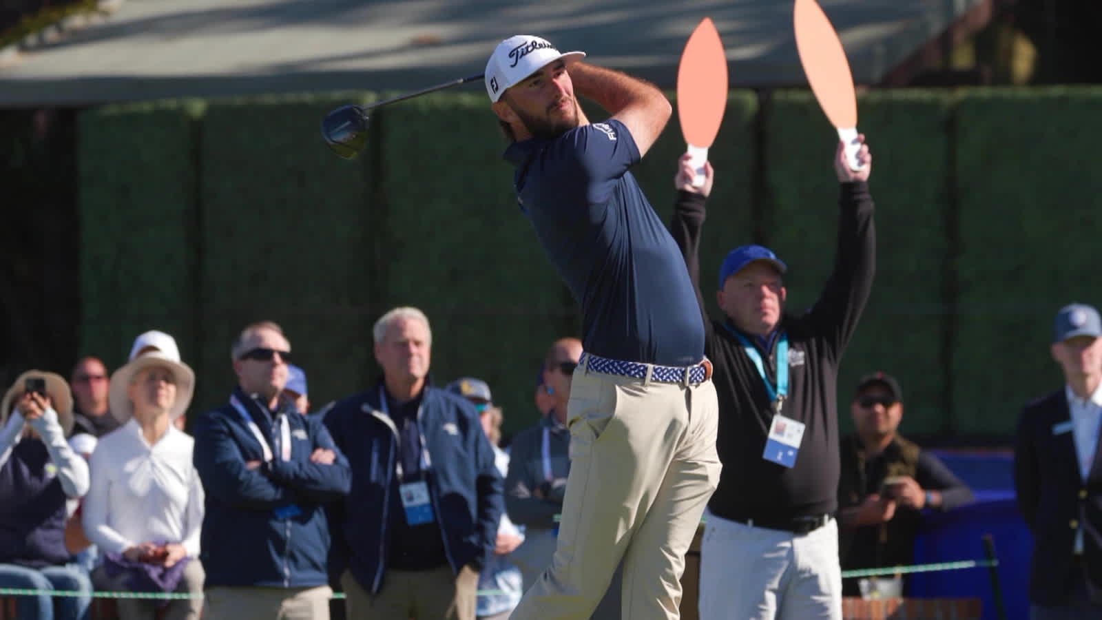 Max Homa’s pre-round warm-up routine