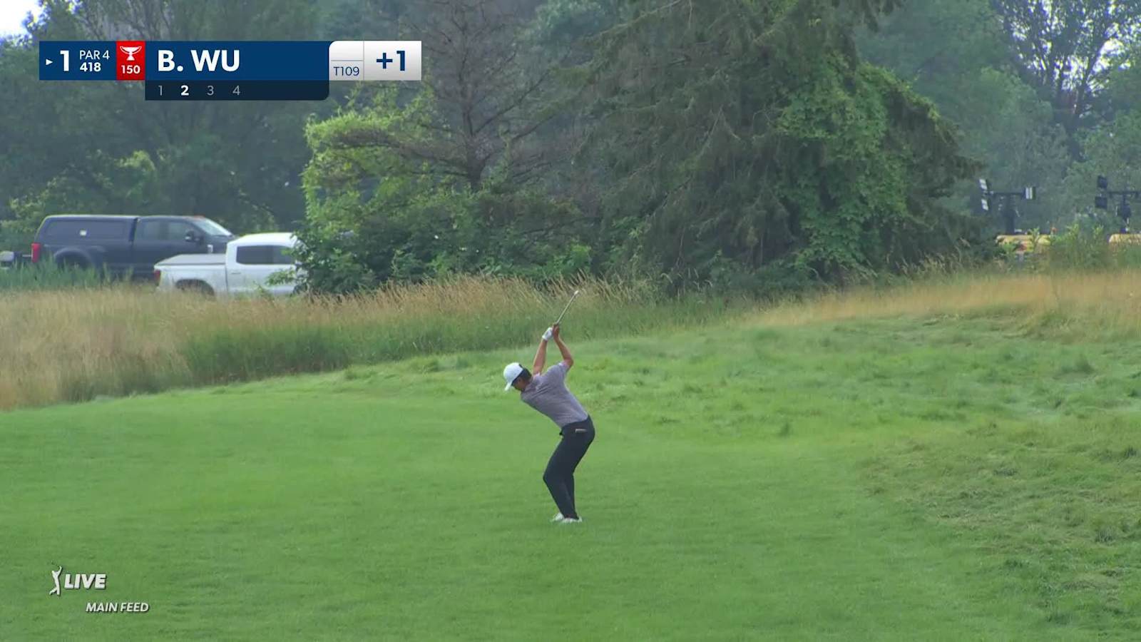Brandon Wu's pretty approach sets up birdie at 3M Open