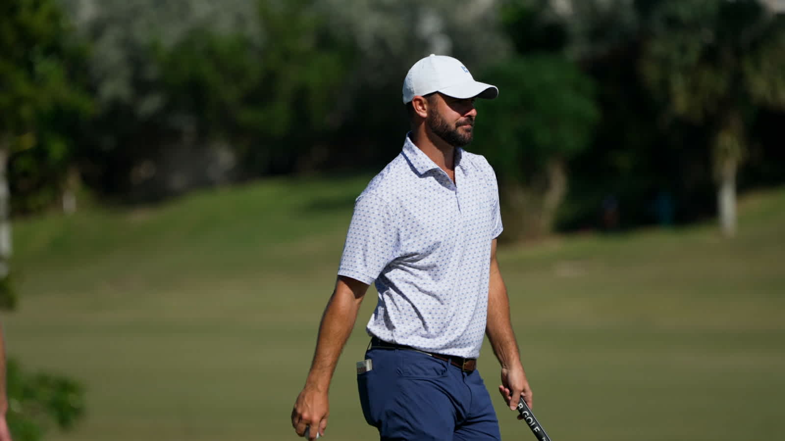 Wesley Bryan cards birdie at Butterfield Bermuda