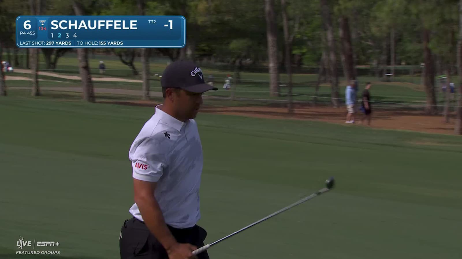 Xander Schauffele's approach from rough sets up birdie at Valspar
