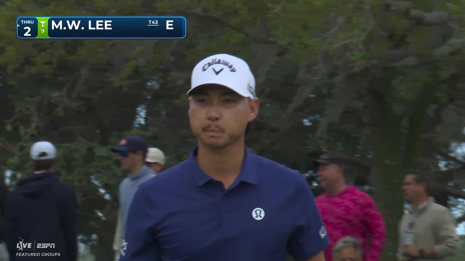 Min Woo Lee drains 11-foot birdie putt on No. 11 at THE PLAYERS