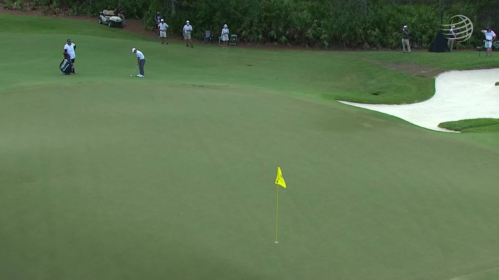 Collin Morikawa gets up-and-down for birdie at WGC-Workday