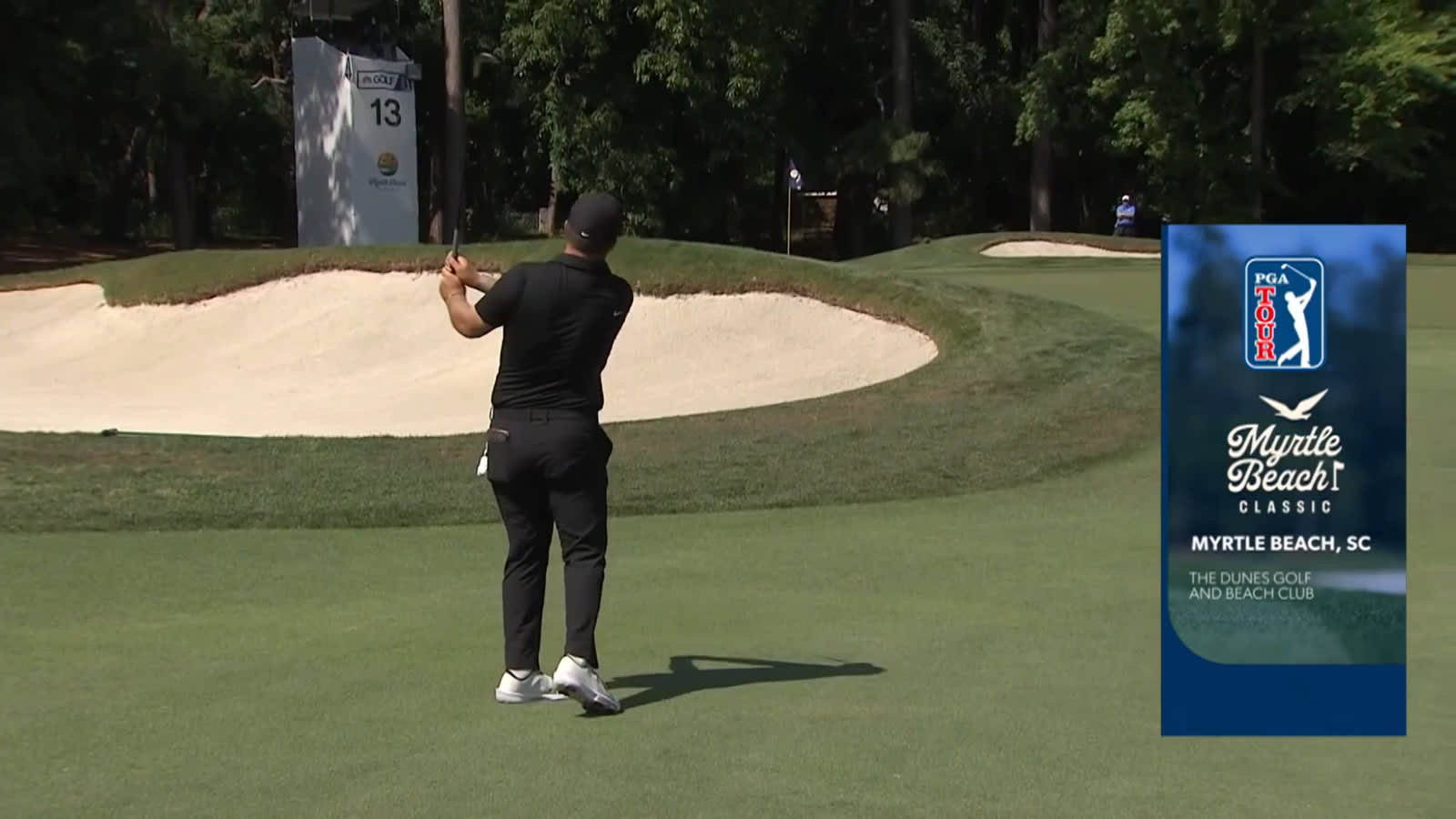 Chris Gotterup's saucy chip leads to birdie at Myrtle Beach