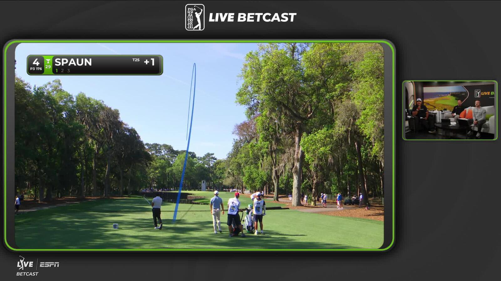 J.J. Spaun makes birdie on No. 4 at RBC Heritage