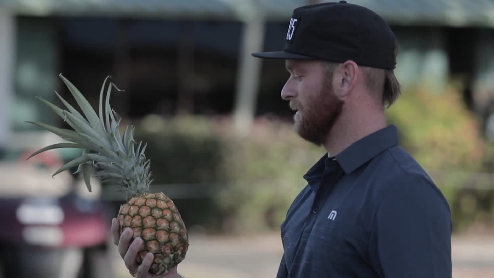 PGA TOUR players smash fruit in slow-mo at the Sony Open