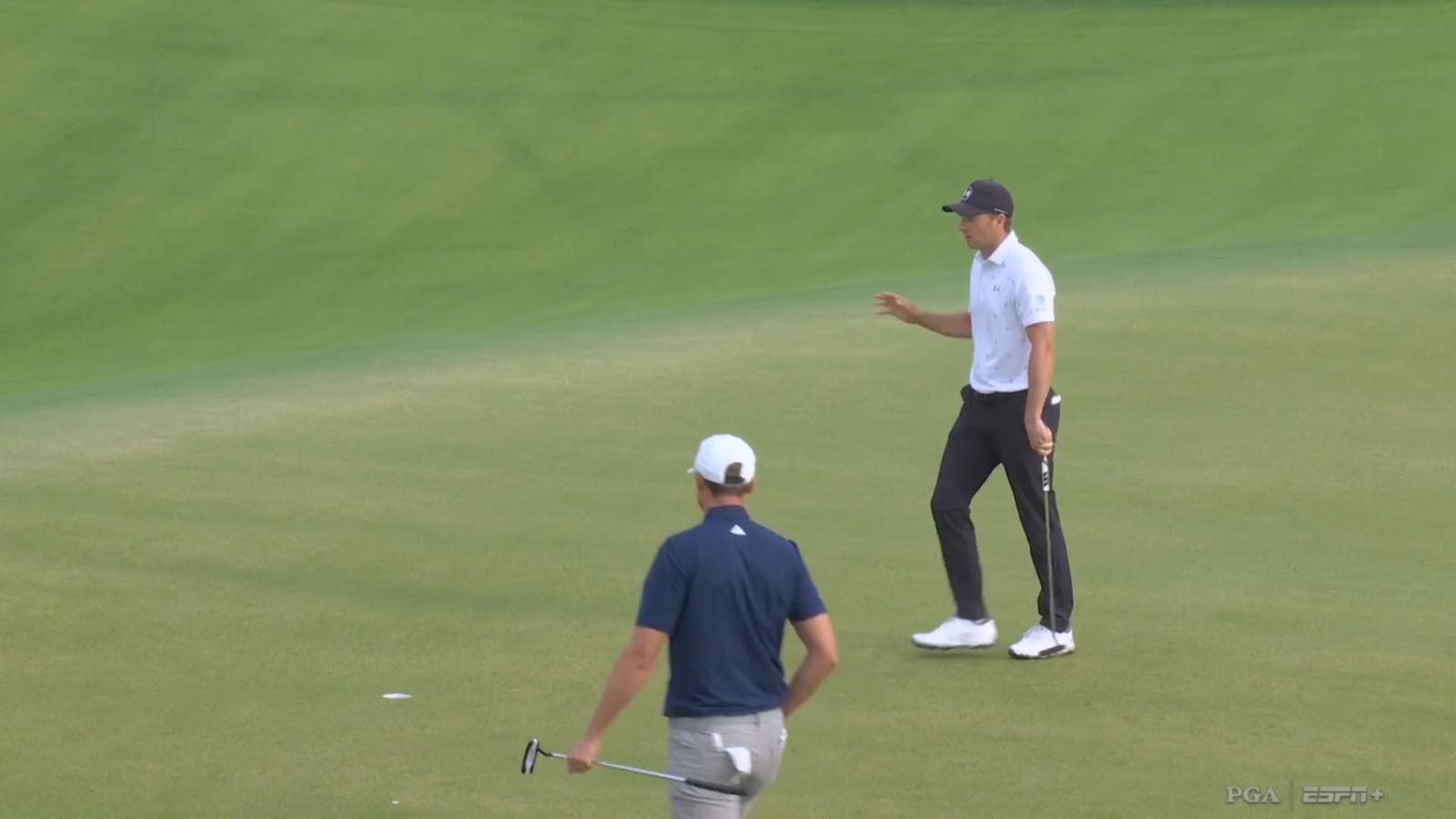 Jordan Spieth converts eagle to begin his second round at PGA Championship