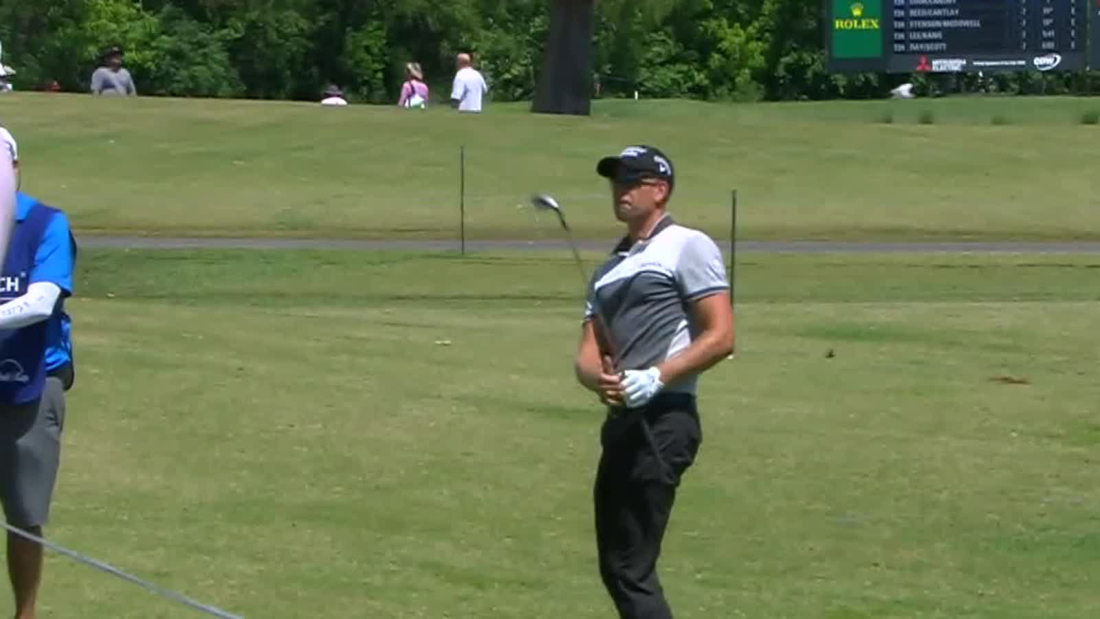 Stenson & McDowell get up-and-down for birdie at Zurich Classic