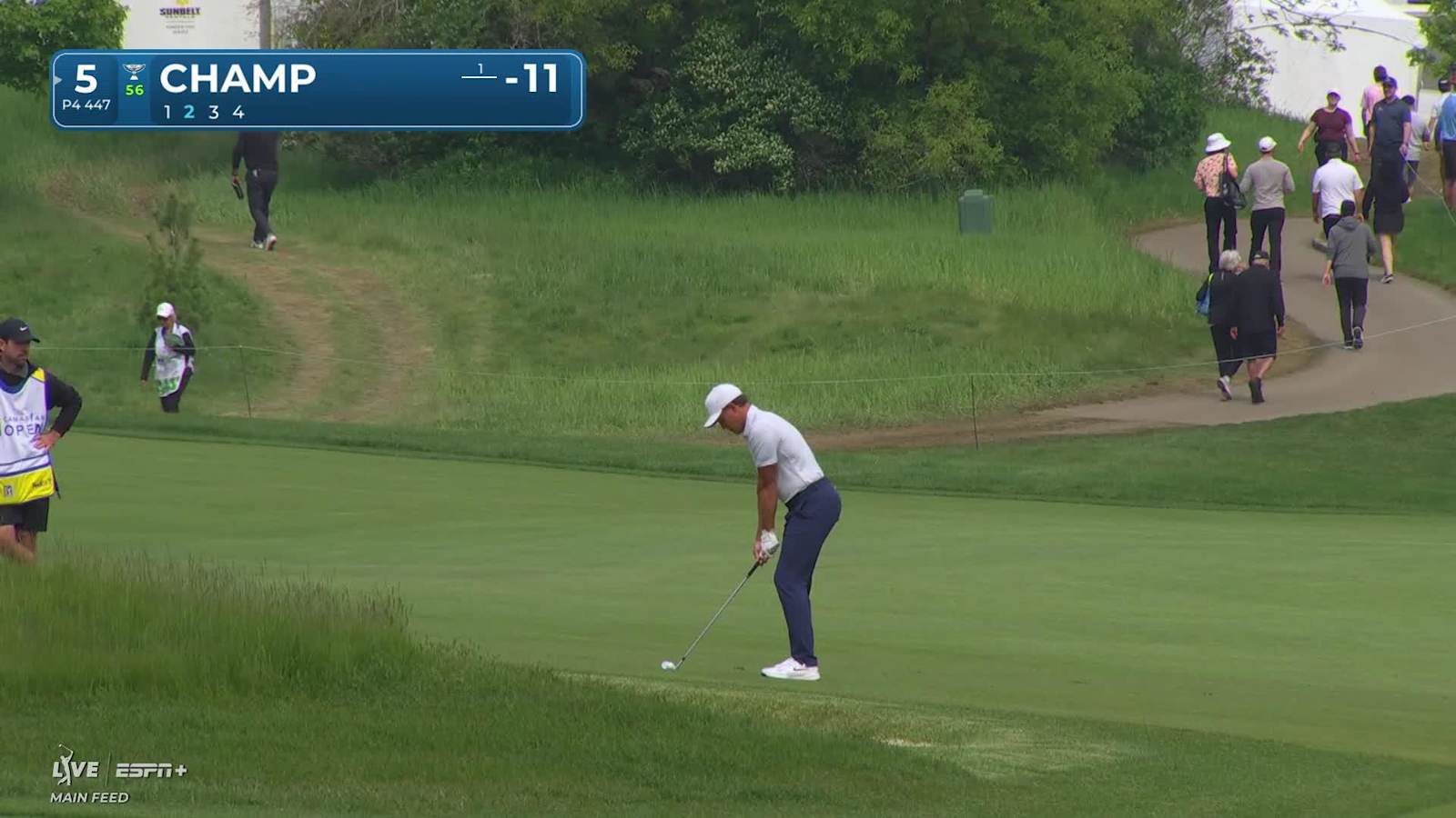 Cameron Champ makes birdie on No. 5 at RBC Canadian