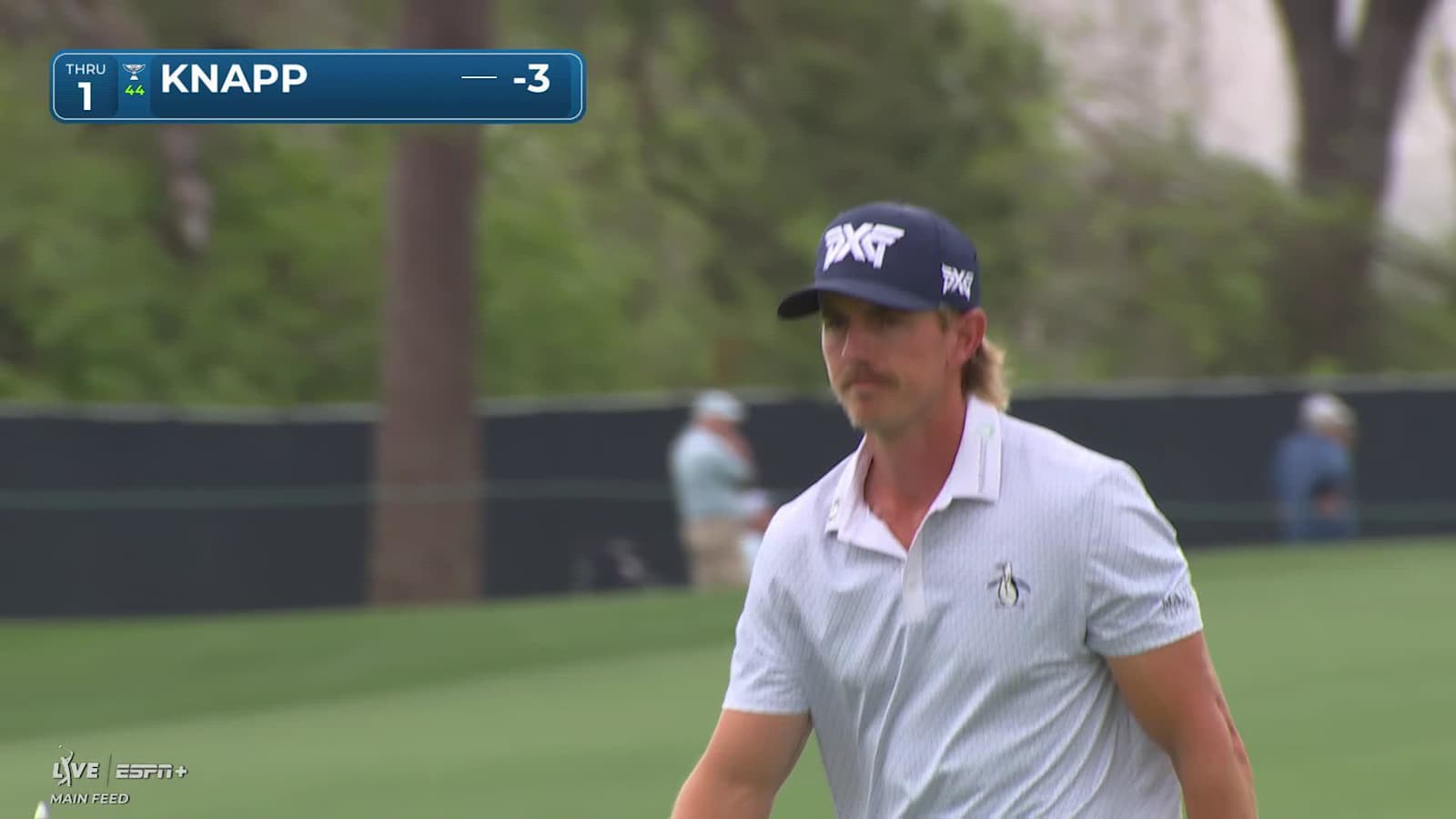 Jake Knapp chips in for birdie at Houston Open