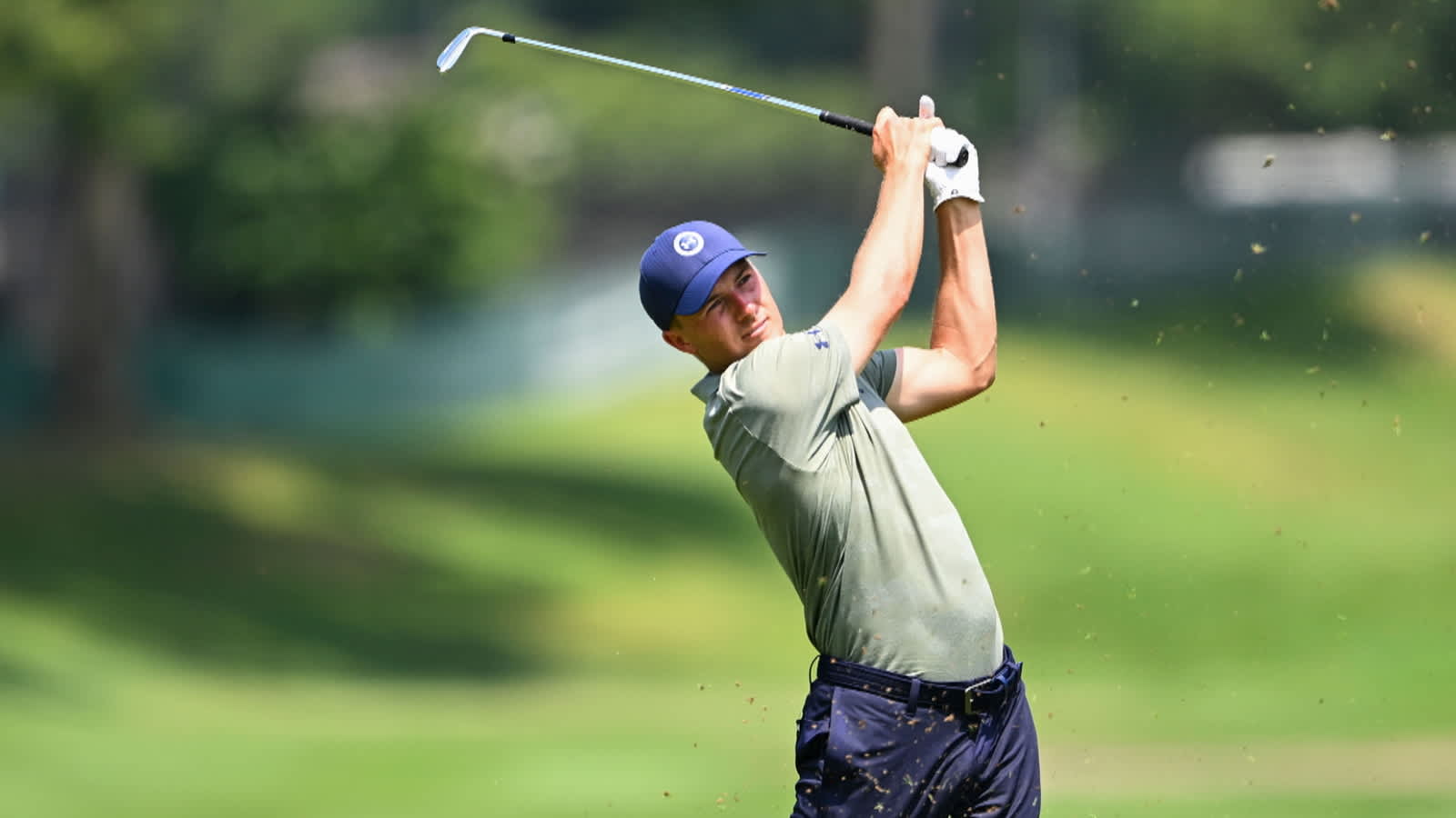 Jordan Spieth's difficult bunker shot for the Shot of the Day