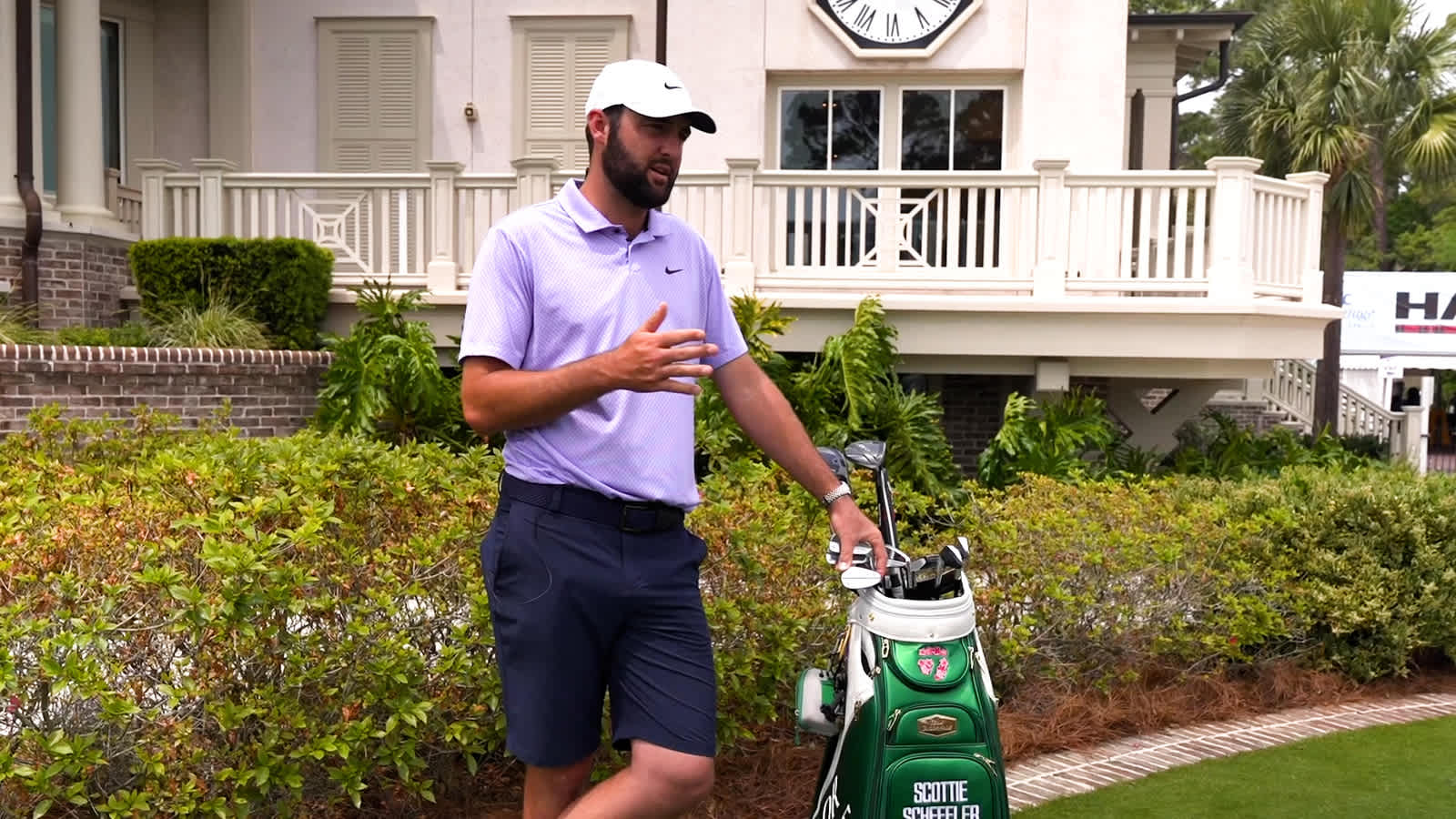 Scottie Scheffler explains clubs used to win the Memorial