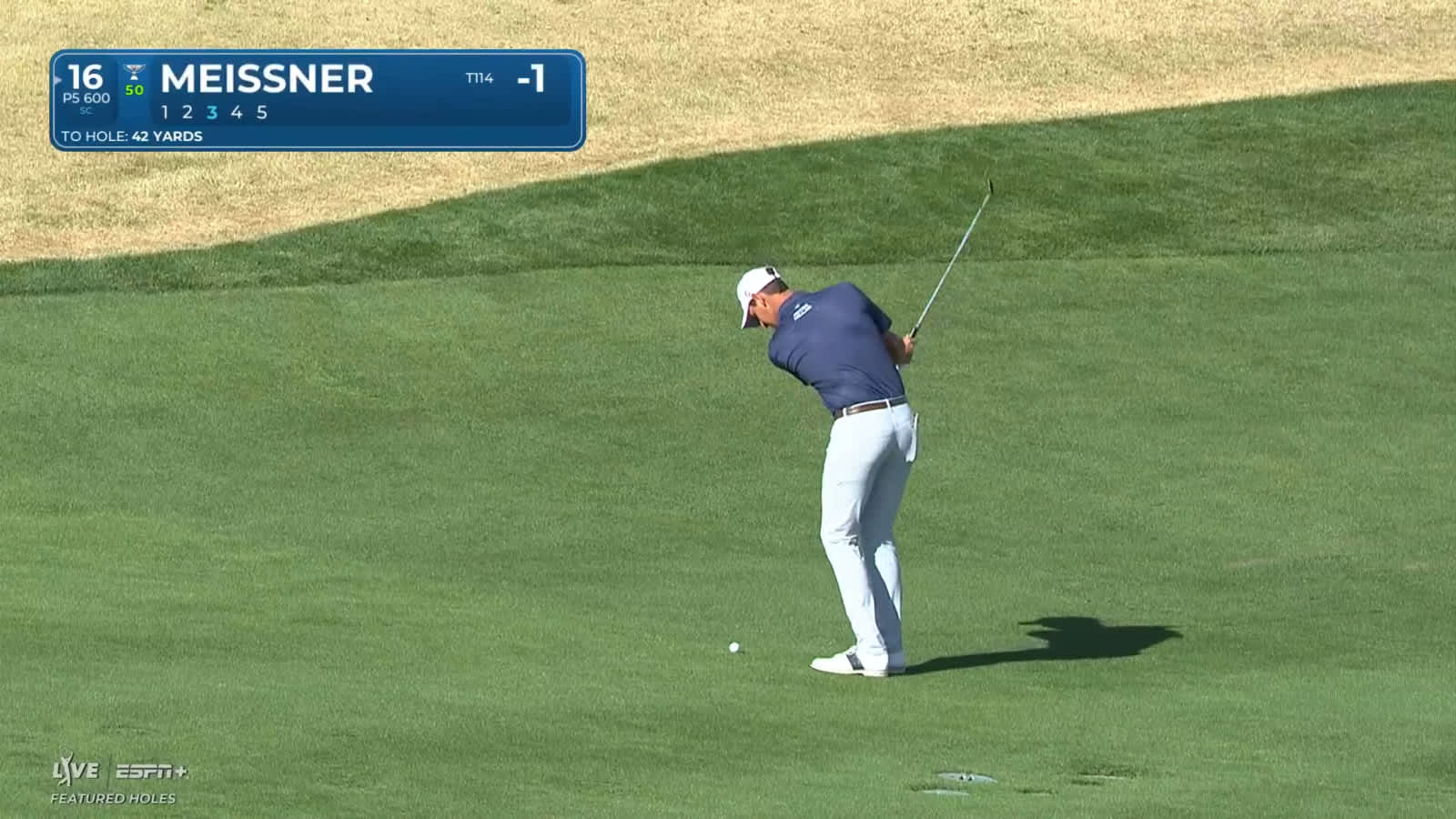 Mac Meissner wedges it tight to set up birdie look at The American Express