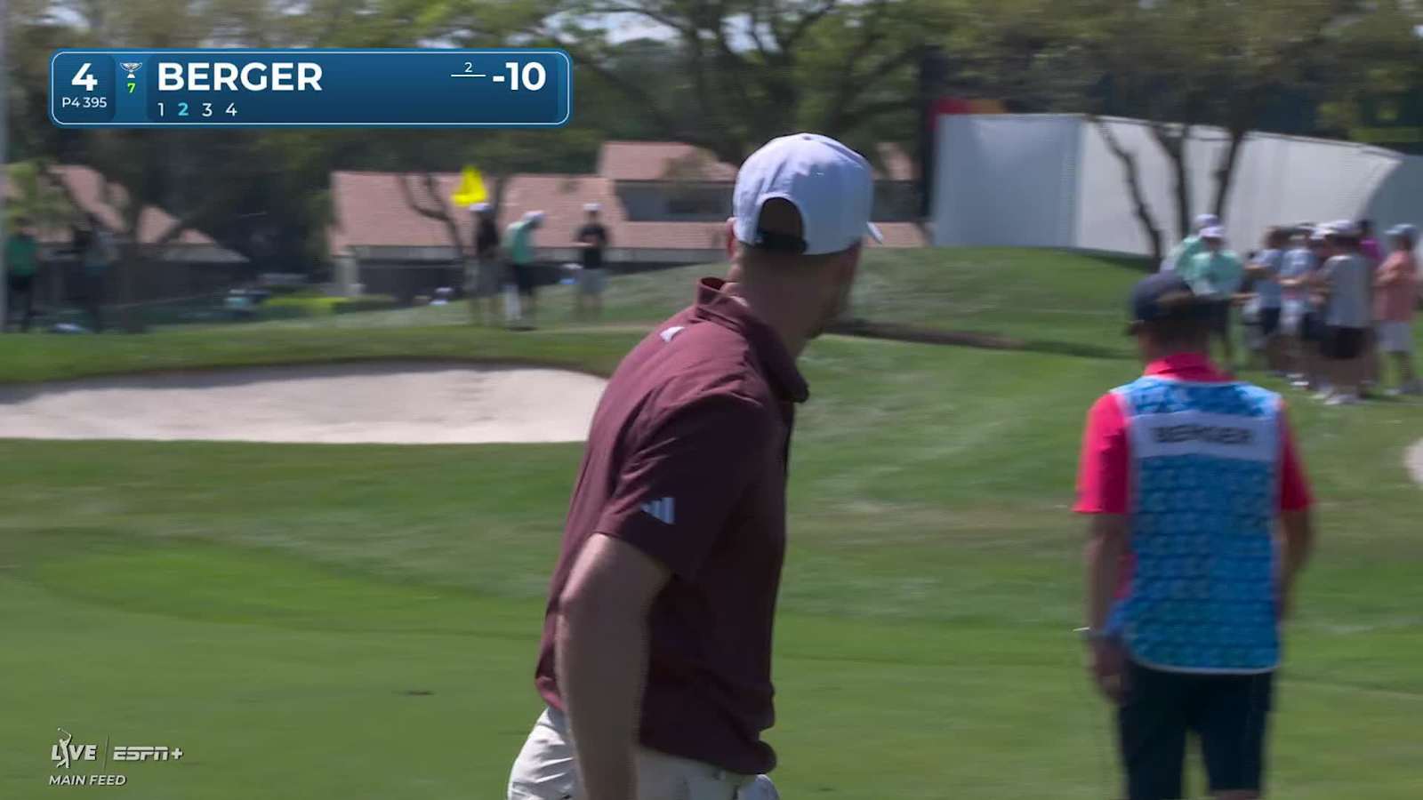 Daniel Berger sticks approach tight leading to birdie at Cognizant Classic