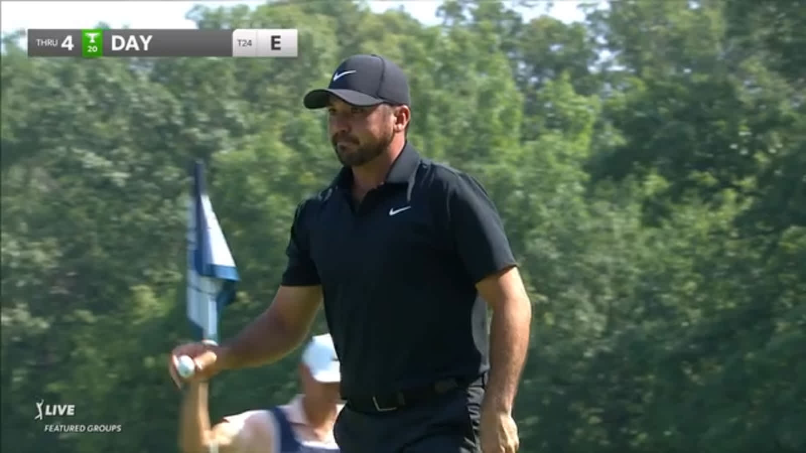 Jason Day spins 109-yard approach in tight at BMW Championship