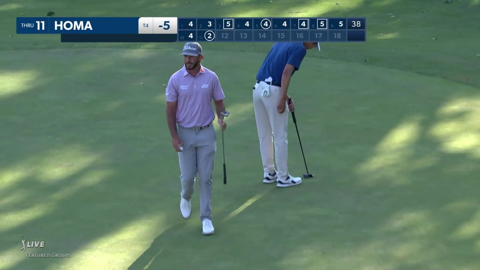 Max Homa hits great tee shot, sets up birdie at Fortinet Champ