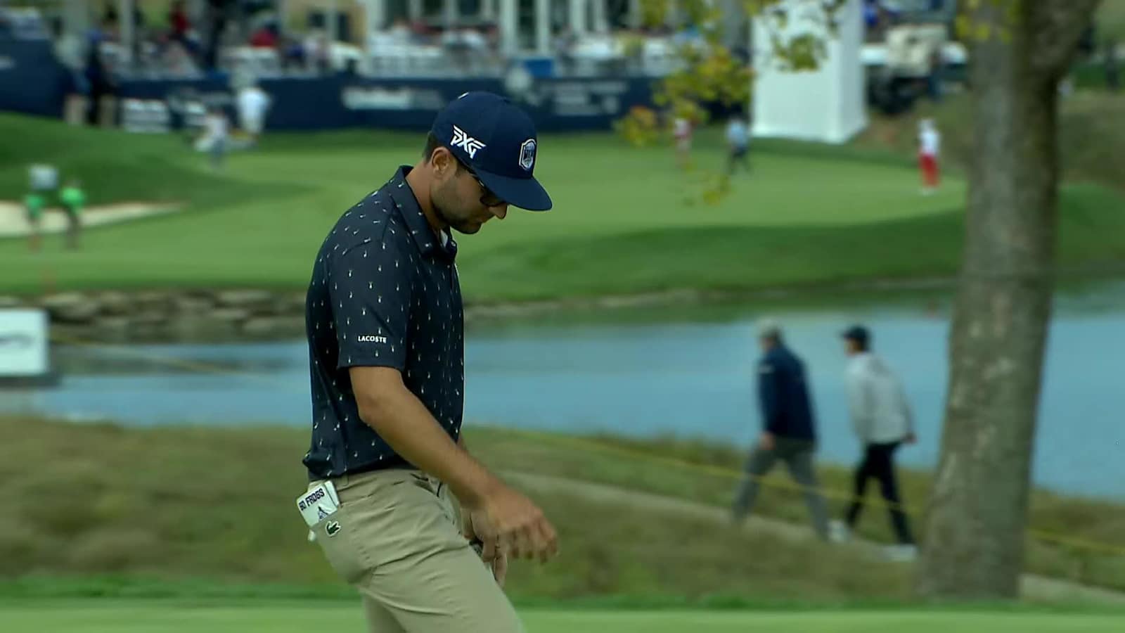 Paul Barjon sinks putt for eagle at Korn Ferry Tour Champ