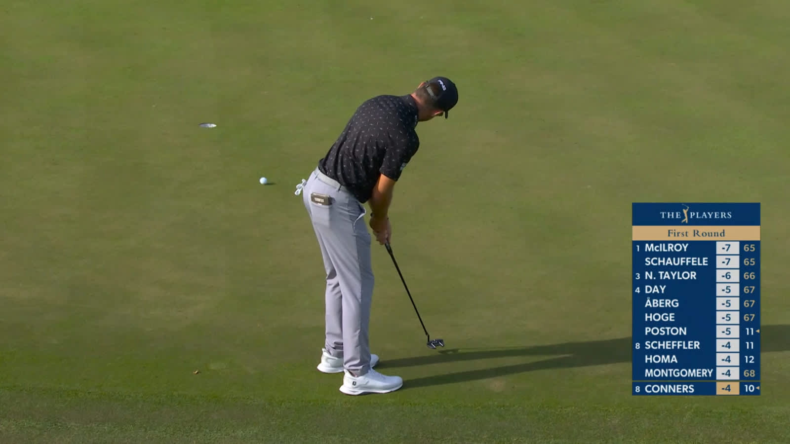 Corey Conners' nice approach yields birdie at THE PLAYERS