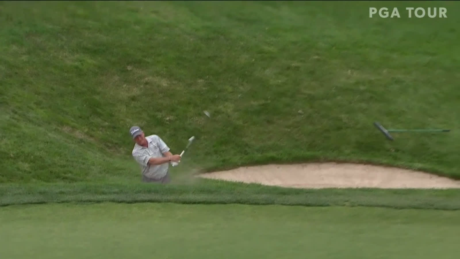 Woody Austin's bunker play leads to birdie at Boeing Classic