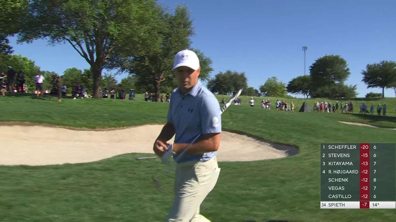 Jordan Spieth makes birdie on No. 6 at THE CJ CUP