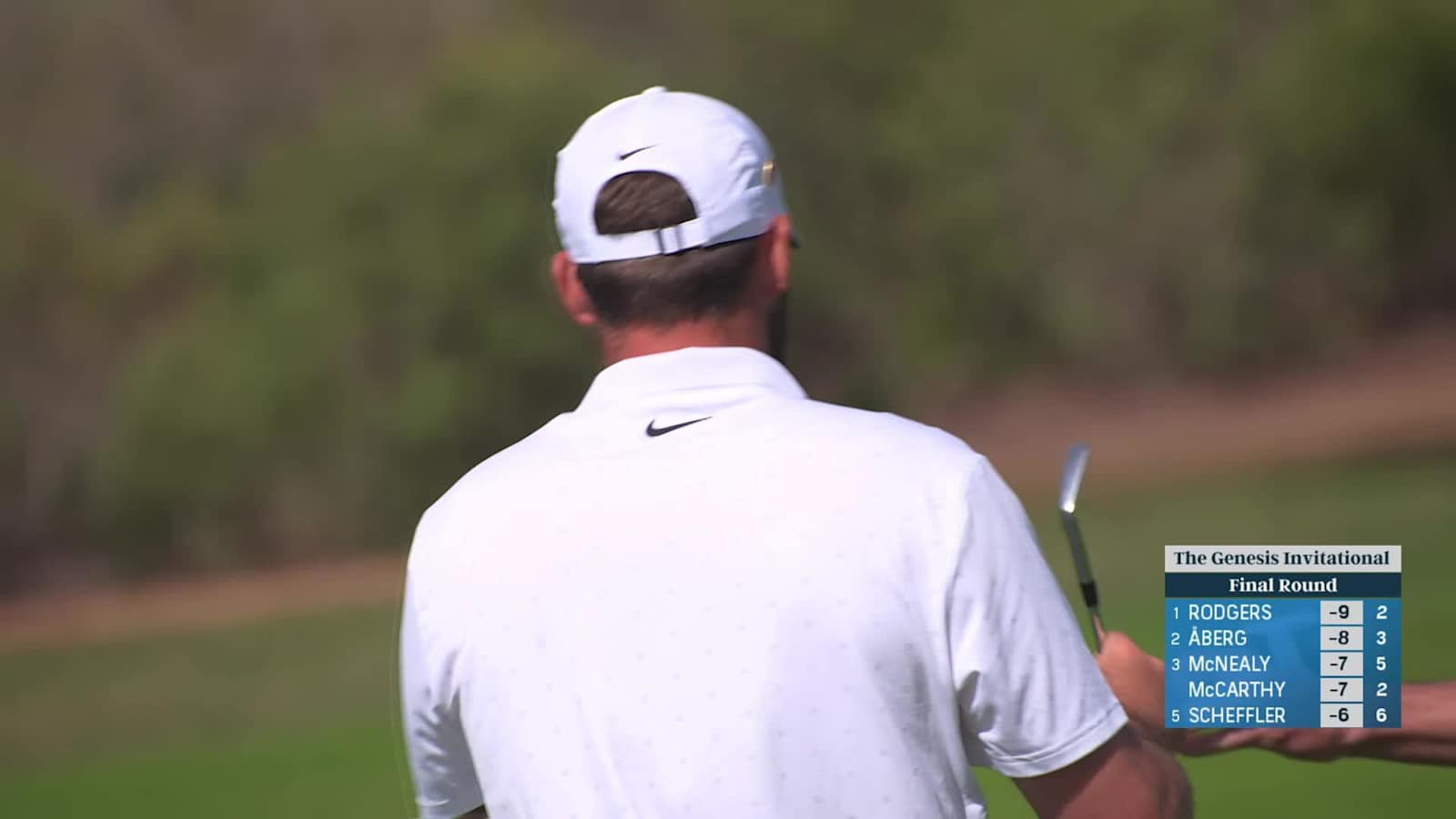 Scottie Scheffler's well-struck 7-iron sets up birdie at Genesis