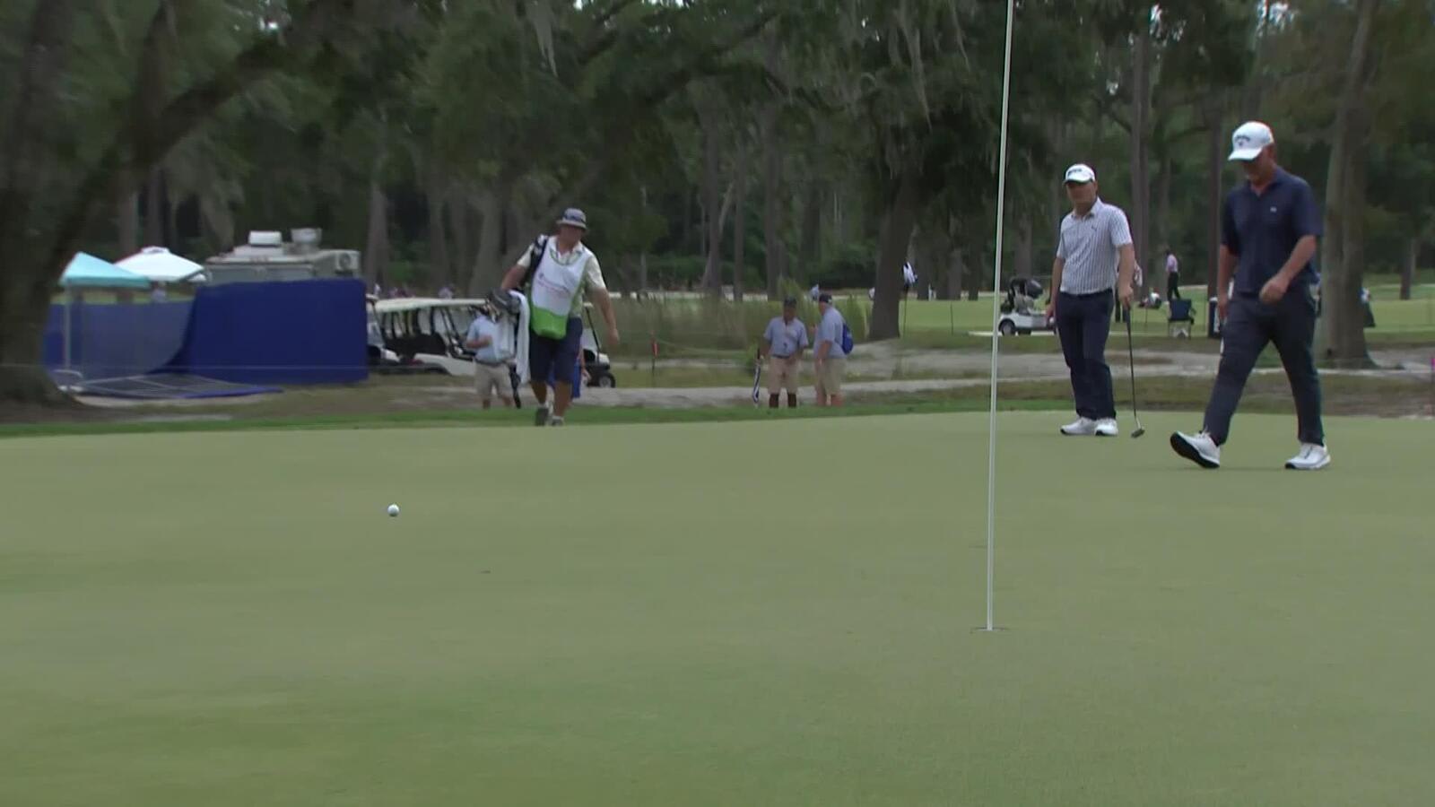 Chad Campbell makes birdie on No. 6 at Constellation FURYK & FRIENDS