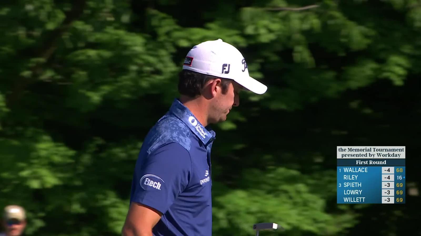 Davis Riley's quality third leads to birdie at the Memorial