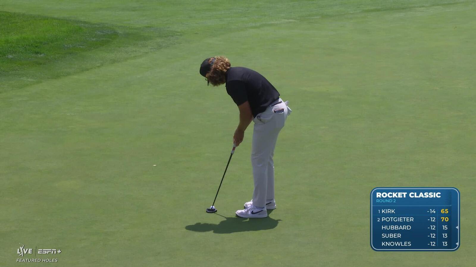 Garrick Higgo makes birdie on No. 17 at Rocket Classic