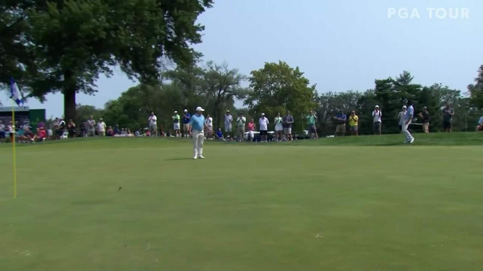 Ken Tanigawa drains long eagle putt at Ascension Charity Classic