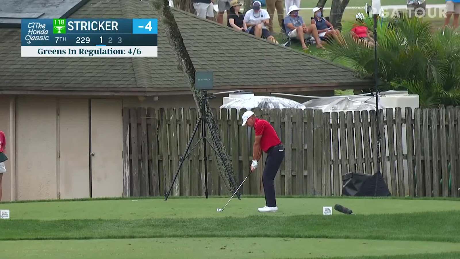 Steve Stricker makes birdie on No. 7 in Round 3 at Honda