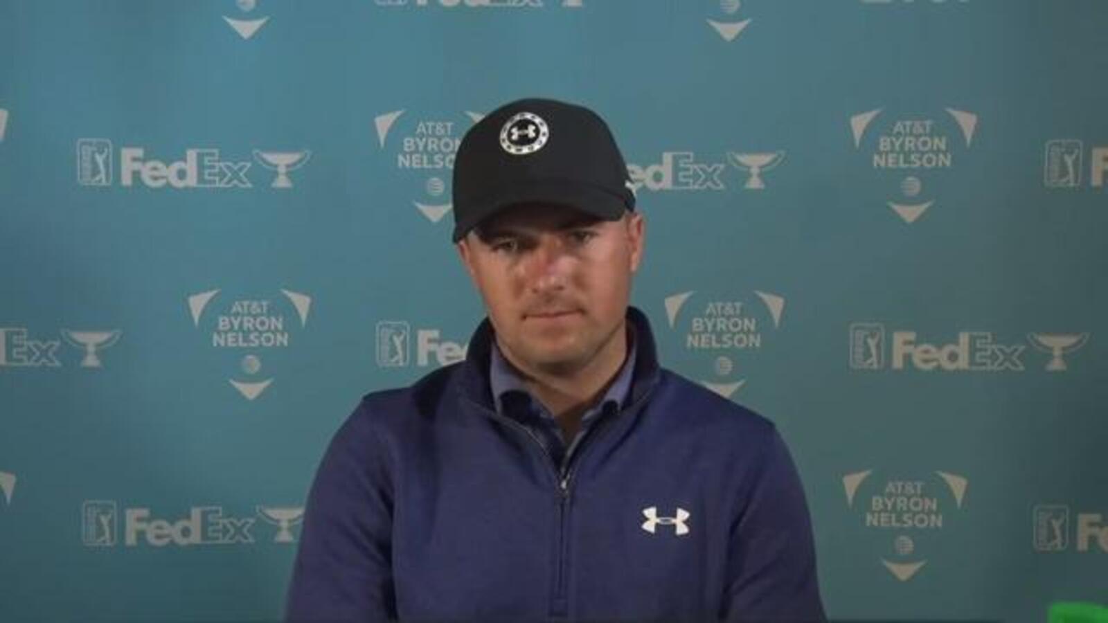 Jordan Spieth on his recovery from COVID-19 before AT&T Byron Nelson