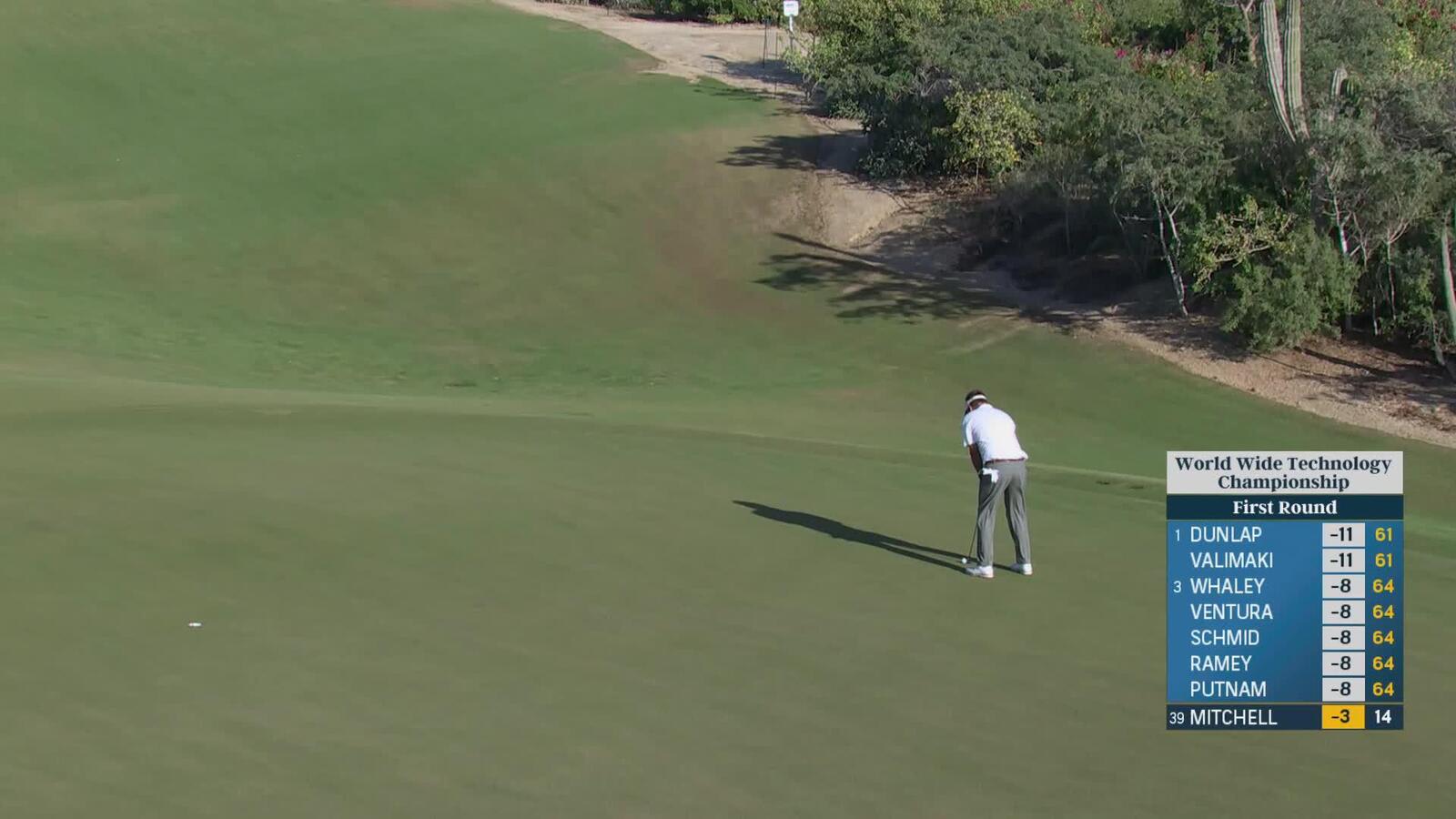 Keith Mitchell makes birdie on No. 15 at World Wide Technology