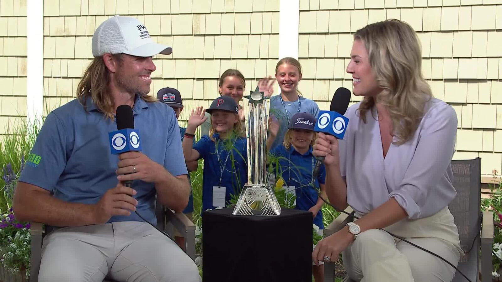 Aaron Baddeley interview after Round 3 of 3M Open