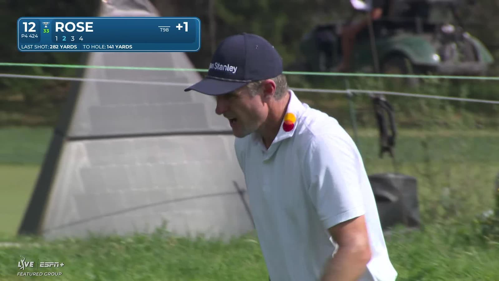 Justin Rose's second sets up birdie at Valero
