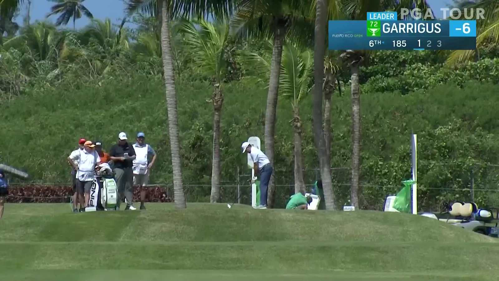Robert Garrigus uses nice tee shot to set up birdie at Puerto Rico