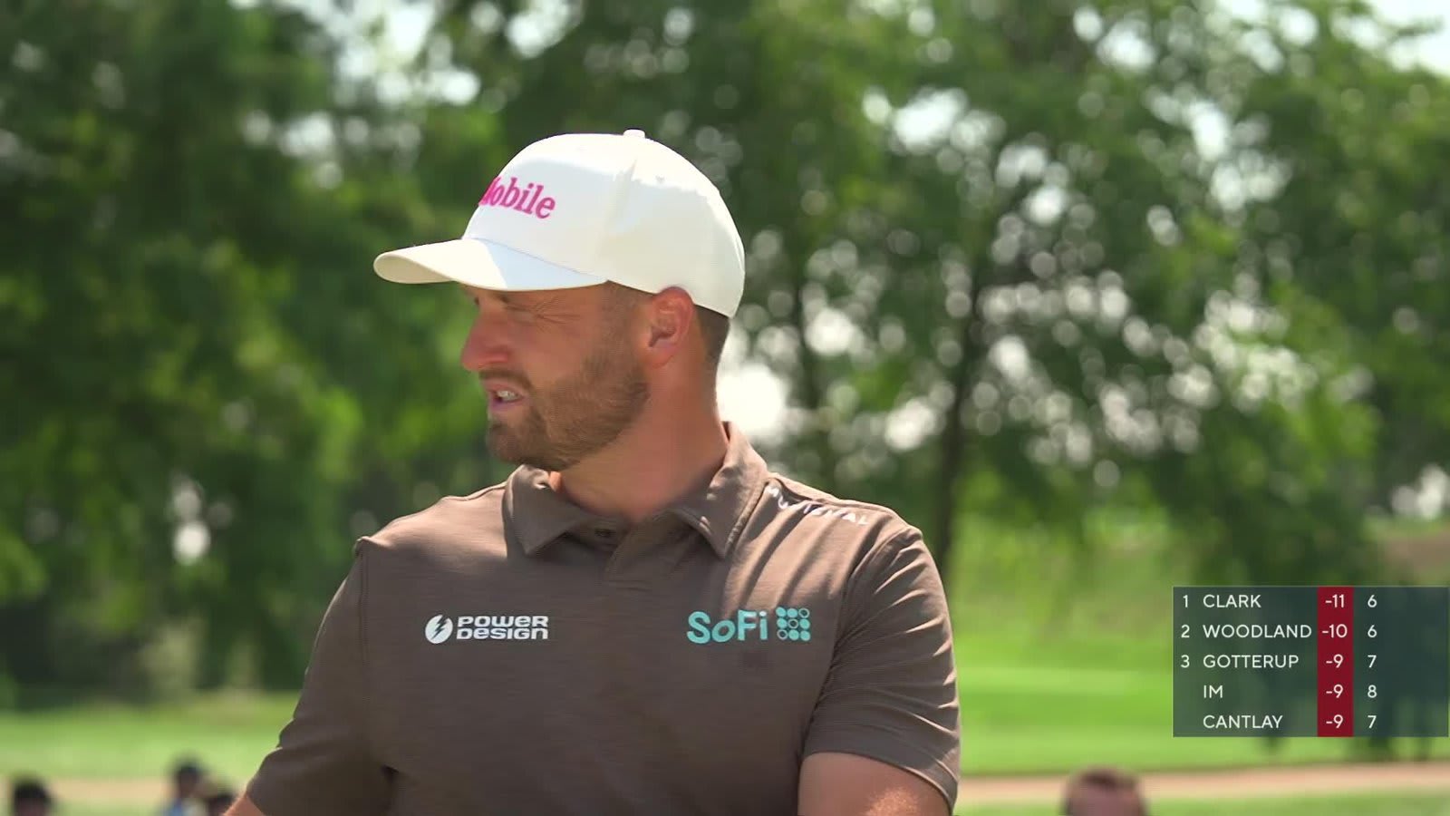 Wyndham Clark's 105-yard approach sets up birdie on No. 7 at BMW Championship
