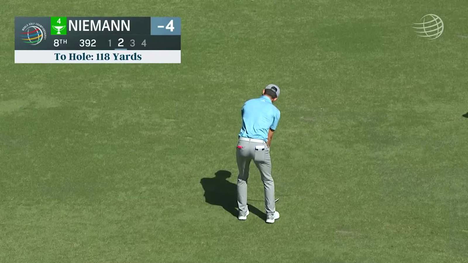 Joaquin Niemann uses nice approach to set up birdie at WGC-Workday 