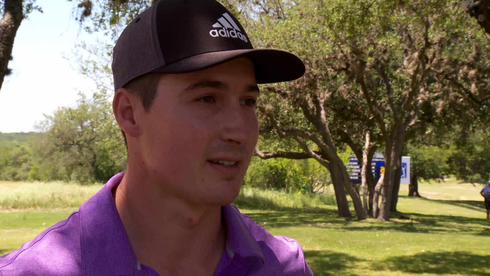 Charlie Saxon interview Round 2 of Dormie Network Classic