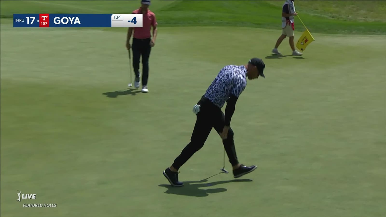 Tano Goya draws tee shot to set up birdie at 3M Open
