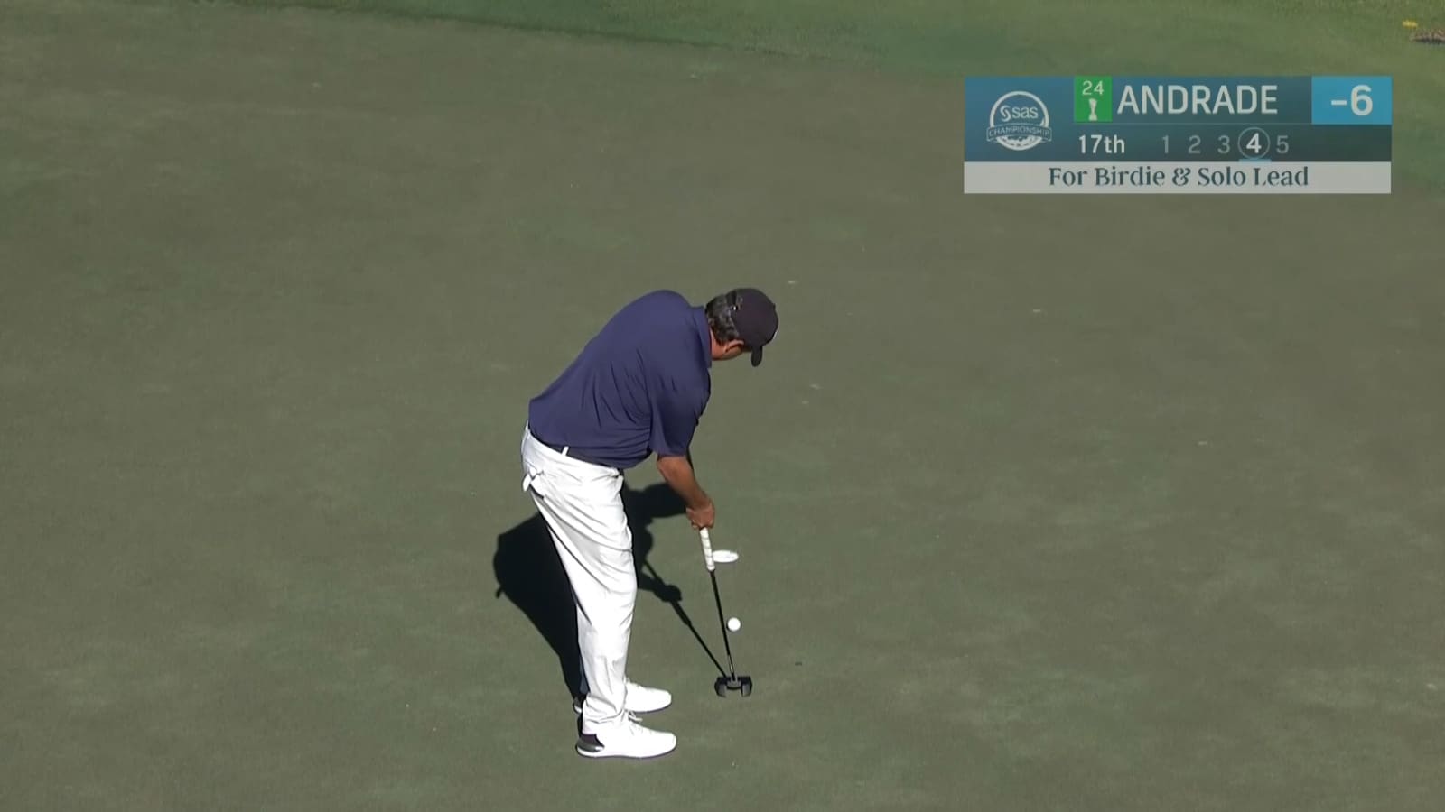 Billy Andrade makes birdie at SAS Champ