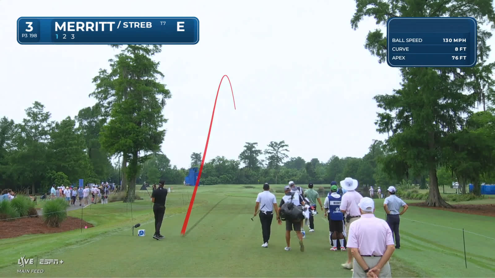 Troy Merritt's quality tee shot leads to birdie at Zurich Classic