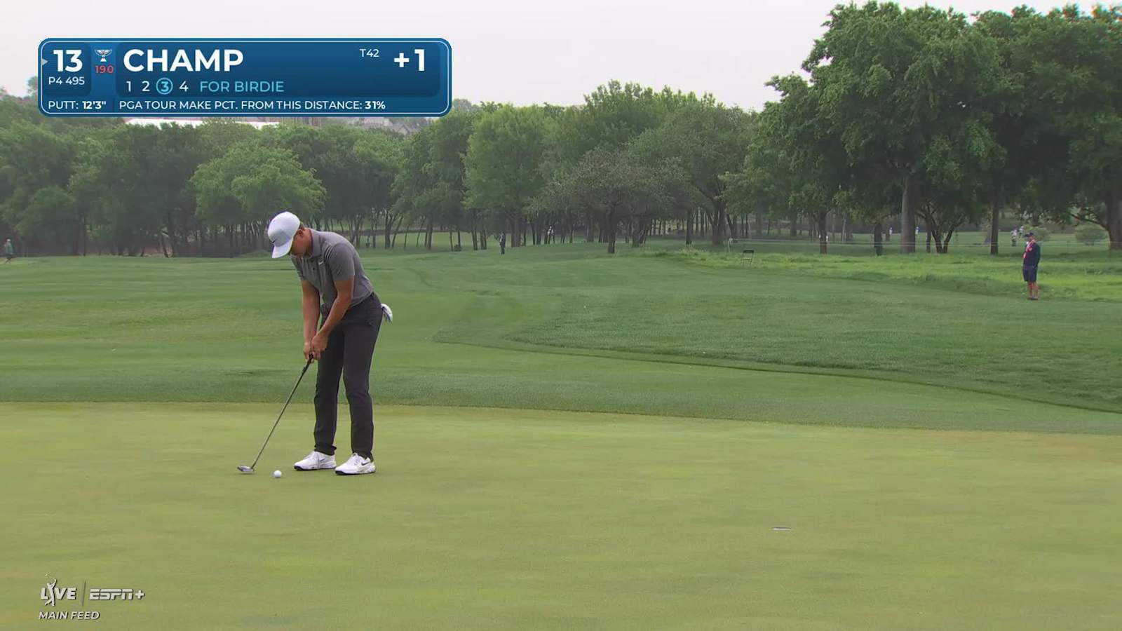 Cameron Champ makes birdie on No. 13 at THE CJ CUP