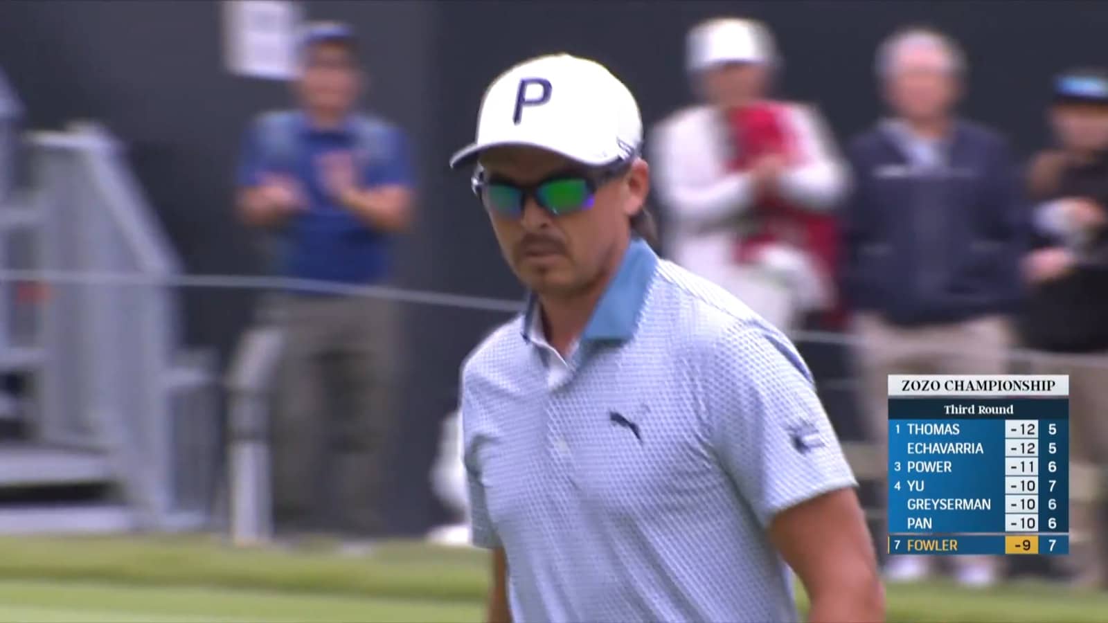 Rickie Fowler buries 24-foot birdie putt at ZOZO CHAMPIONSHIP