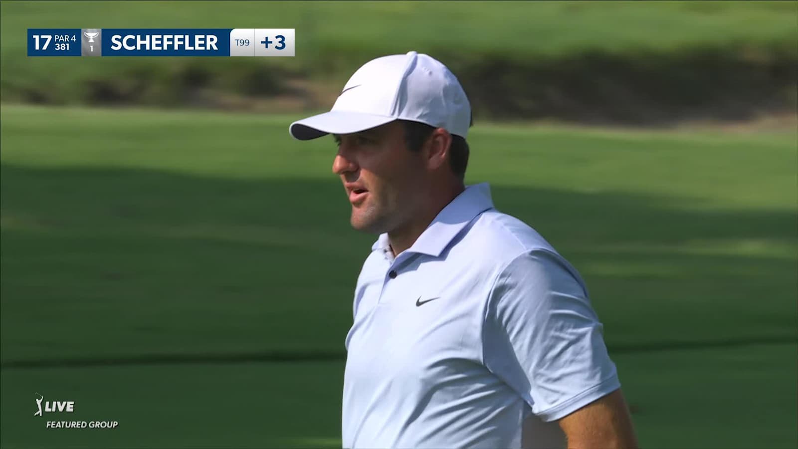 Scottie Scheffler dials in approach to set up birdie at Charles Schwab